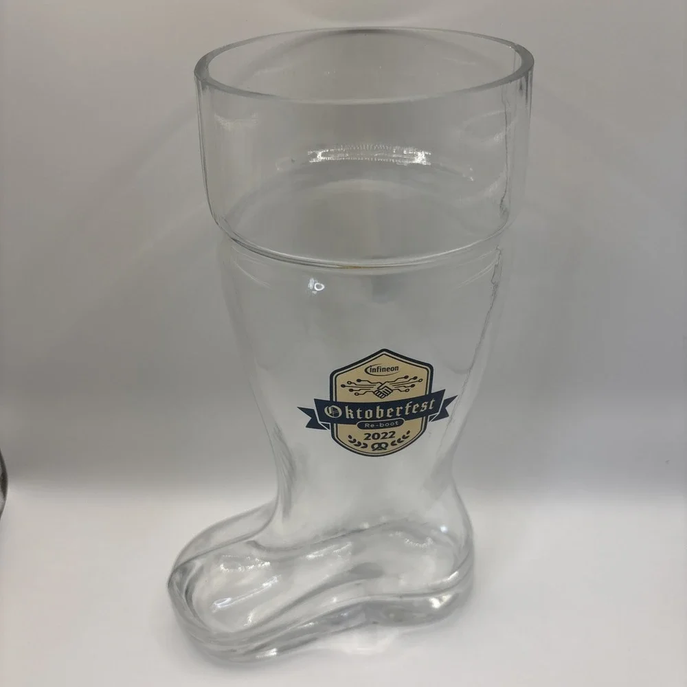 Oktoberfest Re-boot 2022 German Beer Boot Glass Das Boot‎ Infineon